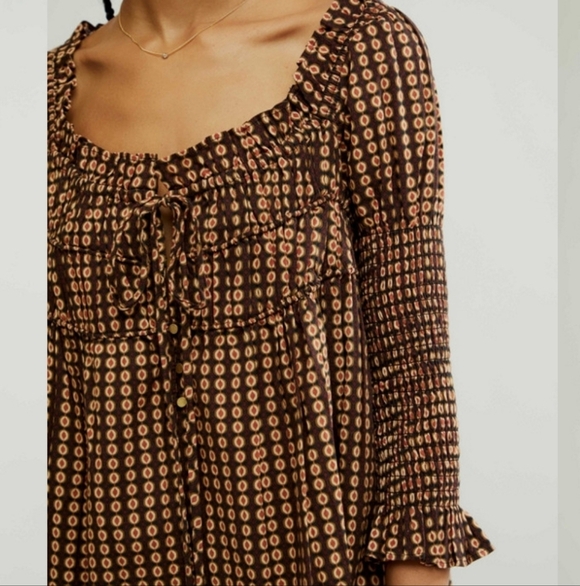 Free People Star Dipped Mini Dress - Picture 3 of 13